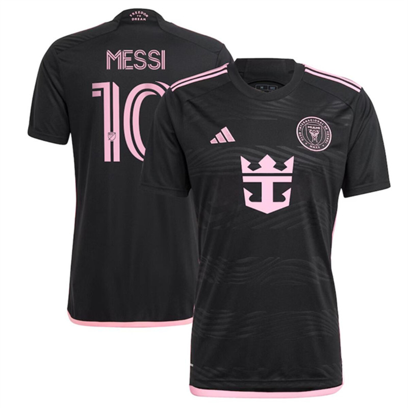 2024 25 Inter Miami 10 Lionel Messi Away Thailand Soccer Jersey