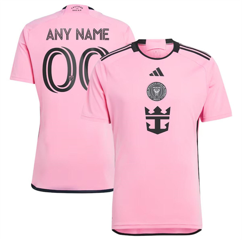 2024 25 Inter Miami Custom Home Thailand Soccer Jersey