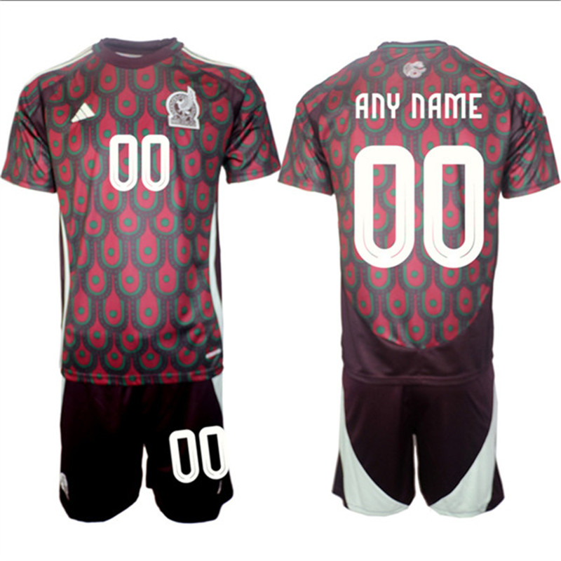 2024 25 Mexico Custom Home Soccer Jersey