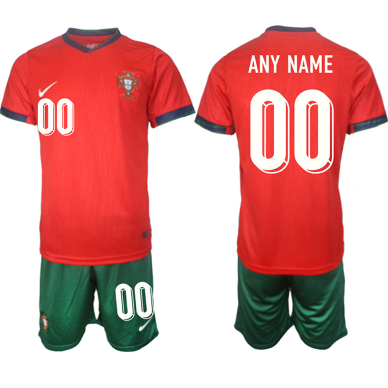 2024 25 Portugal Custom Home Soccer Jersey