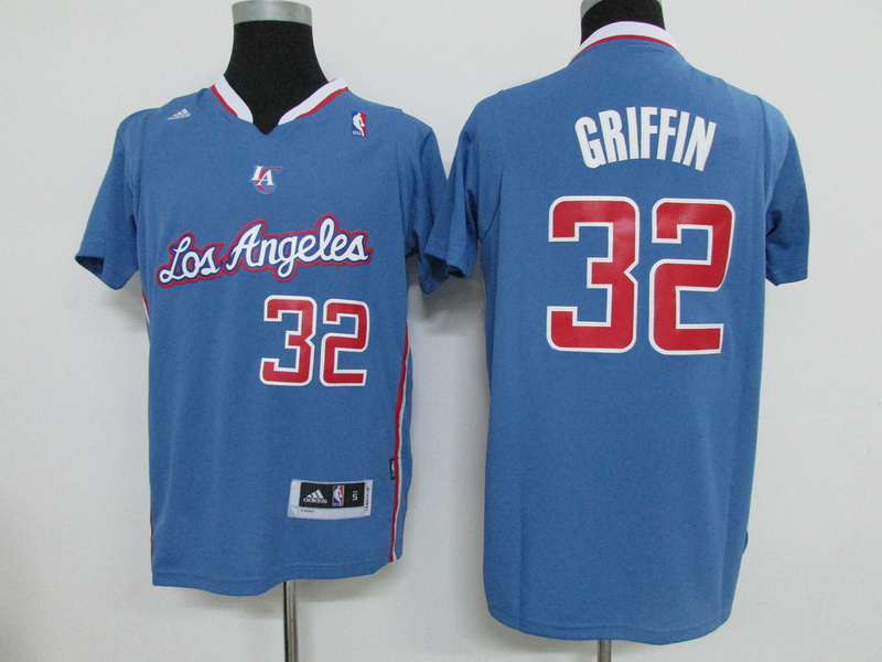  NBA 32 Blake Griffin Los Angeles Clippers 2013 Clippers Pride Swingman Light Blue Jersey