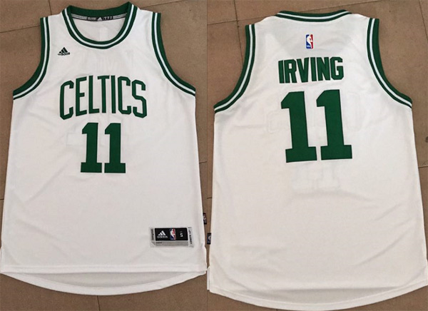  NBA Boston Celtics  #11 kyrie irving Jersey 2017 18 New Season White Jersey