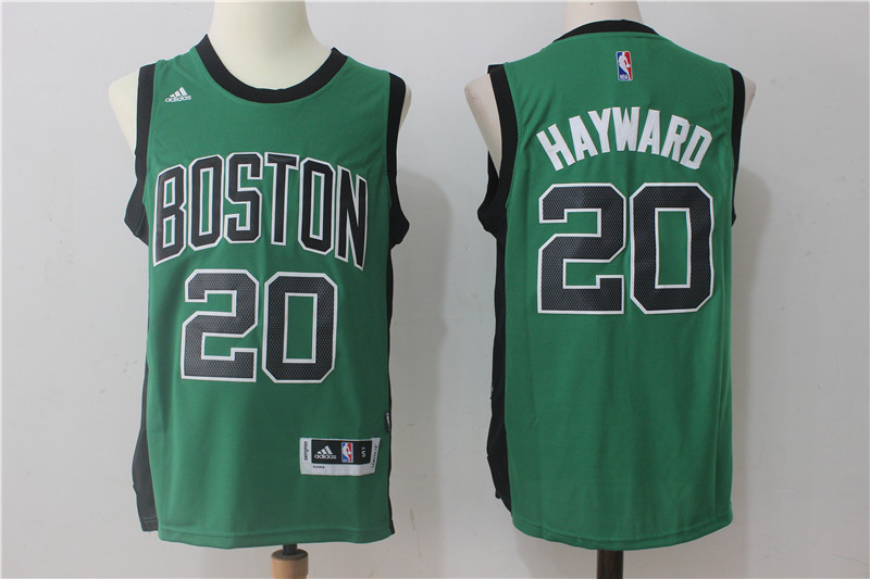  NBA Boston Celtics #20 Gordon Hayward New Revolution 30 Swingman Green Jersey