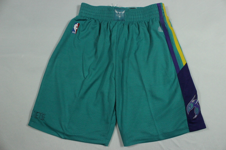  NBA Charlotte Bobcats New Revolution 30 Swingman Road Dark Blue shorts