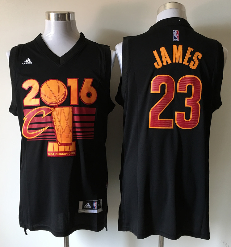  NBA Cleveland Cavaliers 23 Lebron James 2016 NBA Champions Jersey