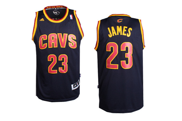  NBA Cleveland Cavaliers 23 Lebron James New Revolution 30 Swingman Blue Jersey