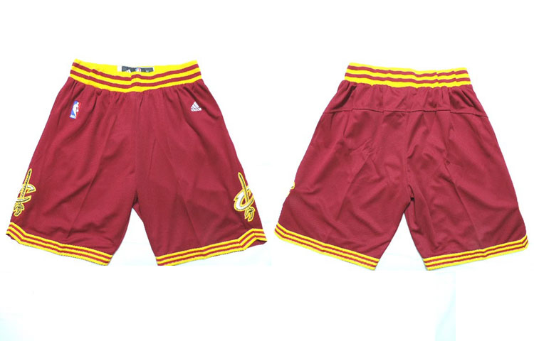  NBA Cleveland Cavaliers New Revolution 30 Swingman Red Short