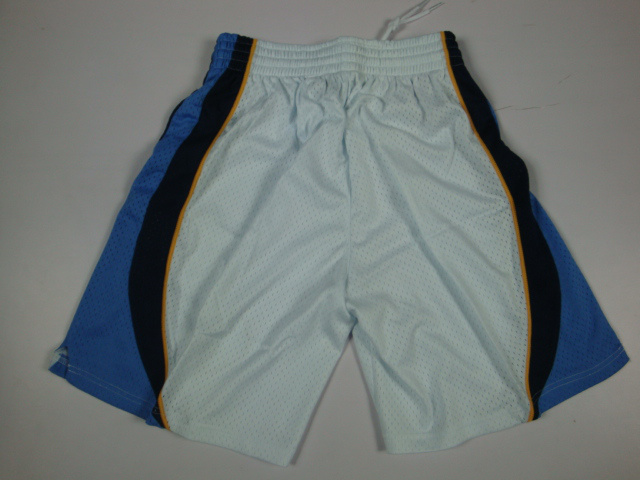  NBA Memphis Grizzlies Swingman White Shorts