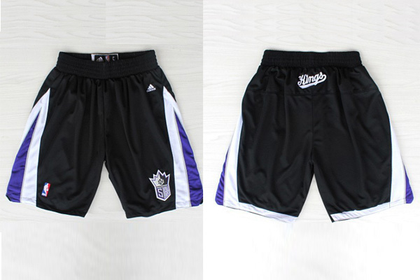  NBA Sacramento Kings New Revolution 30 Swingman Black Short