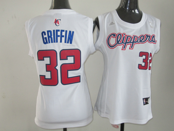  NBA Women Los Angeles Clippers 32 Blake Griffin Swingman White Jersey