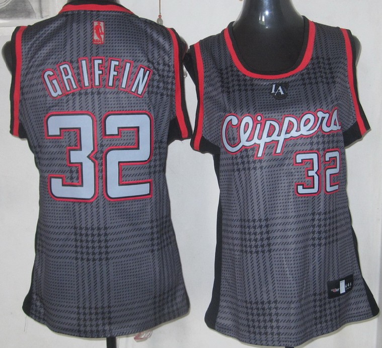  NBA Women Los Angeles Clippers Blake Griffin Swingman Black Square Jersey