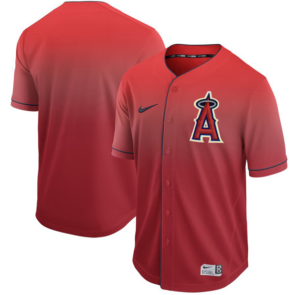 Angels Blank Red Drift Fashion Jersey