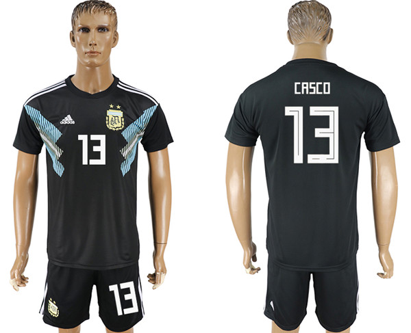 Argentina 13 CASCO Away 2018 FIFA World Cup Soccer Jersey