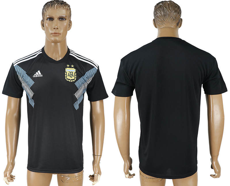 Argentina Away 2018 FIFA World Cup Thailand Soccer Jersey