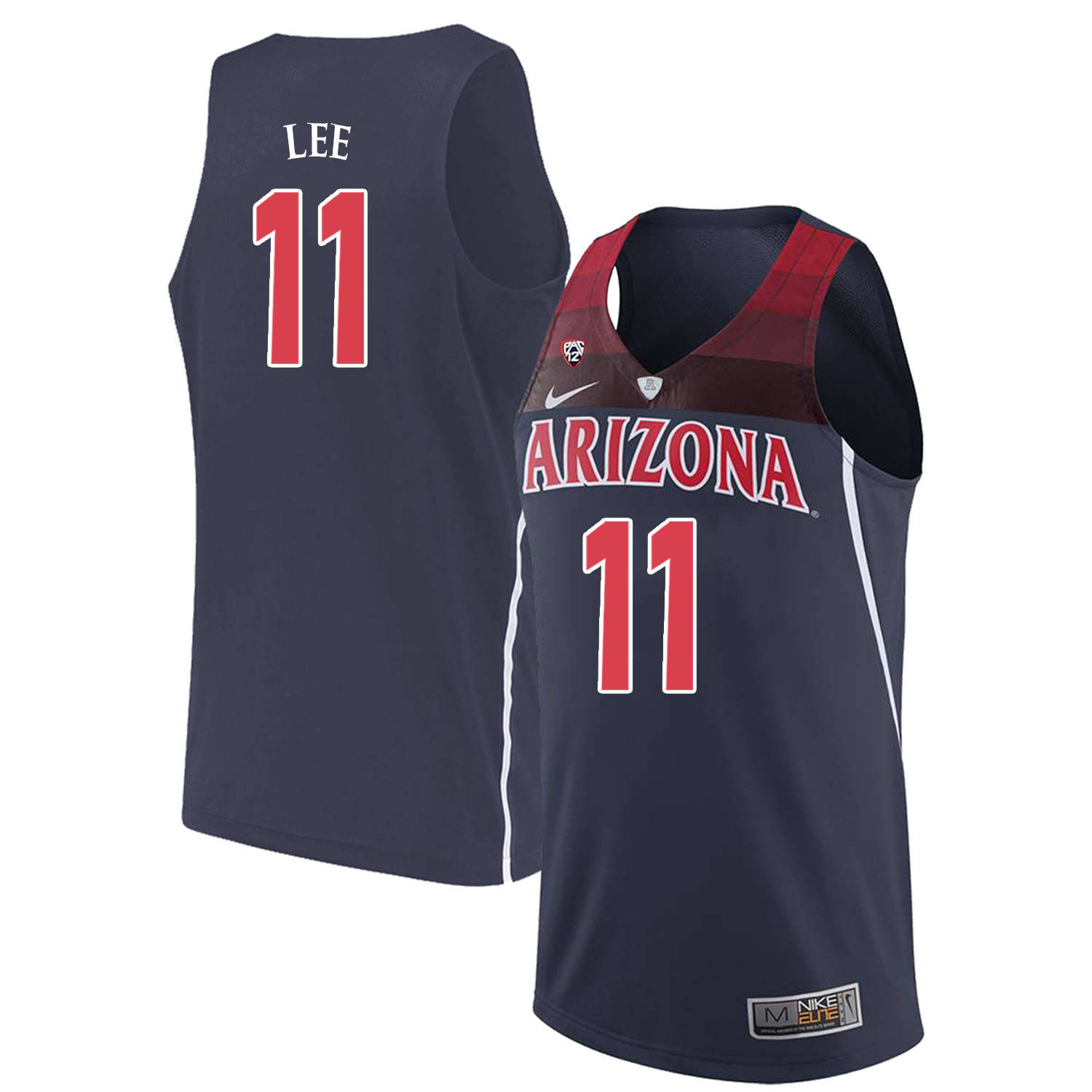 Arizona Wildcats 11 Ira Lee Navy College Basketball Jersey