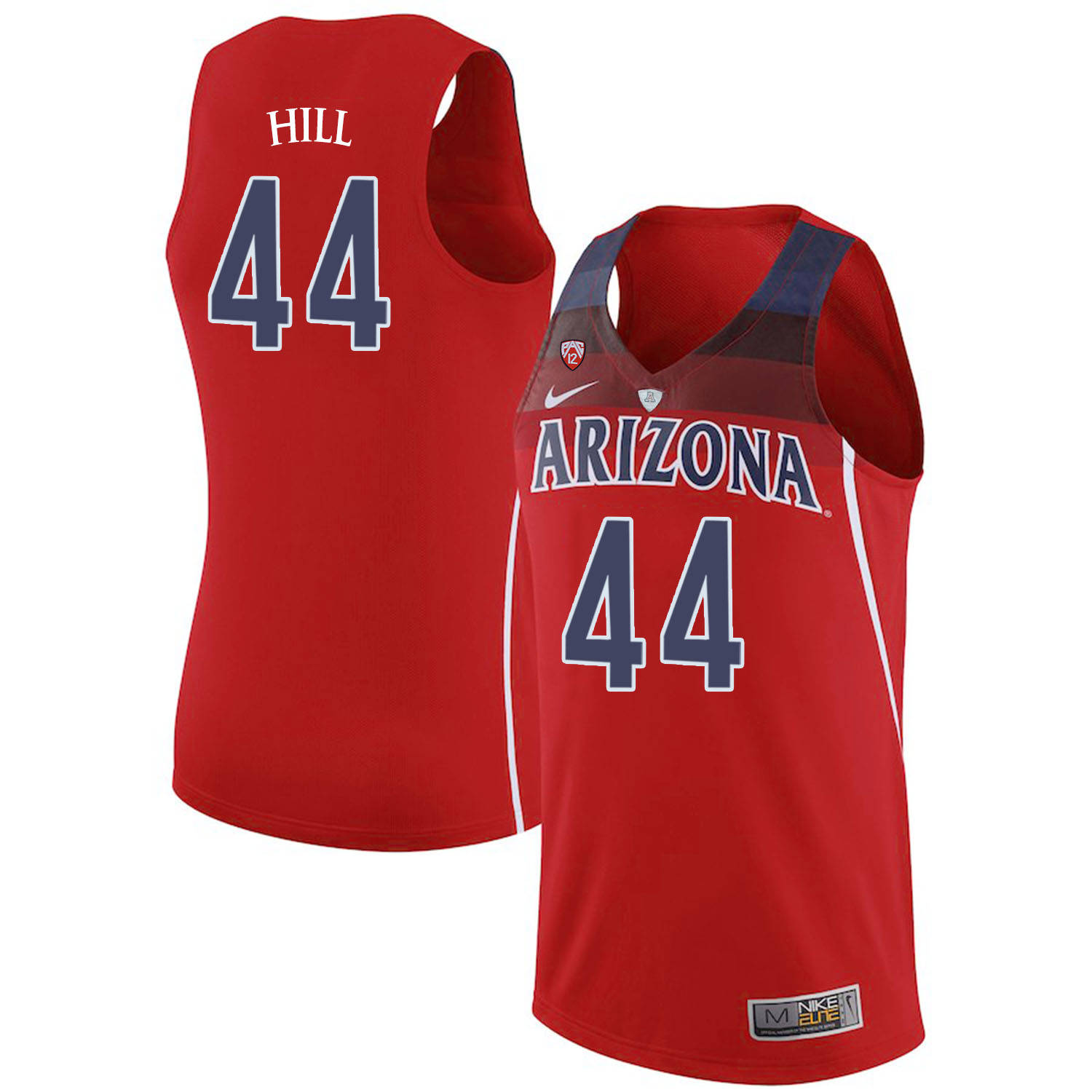 Arizona Wildcats 44 Solomon Hill Red College Basketball Jersey