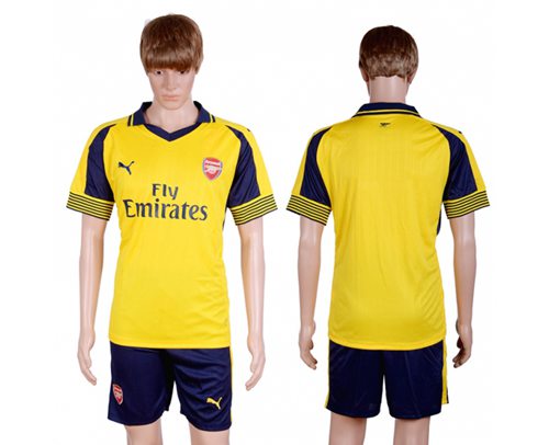 Arsenal Blank Away Soccer Club Jersey