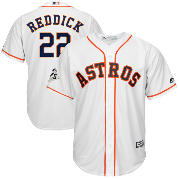 Astros 22 Josh Reddick White 2017 World Series Bound Cool Base Player Jersey