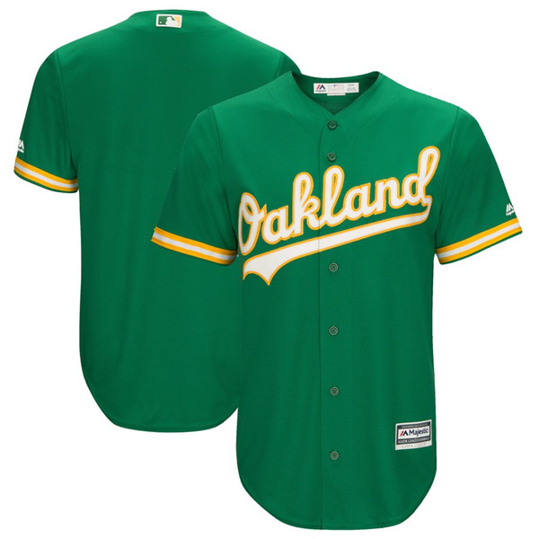 Athletics Blan Kelly Green Cool Base Jersey