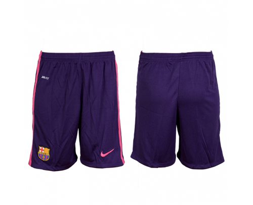 Barcelona Blank Away Soccer Shorts