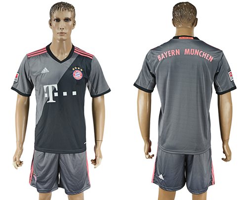 Bayern Munchen Blank Away Soccer Club Jersey