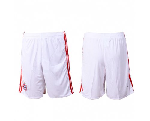 Bayern Munchen Blank White Home Shorts