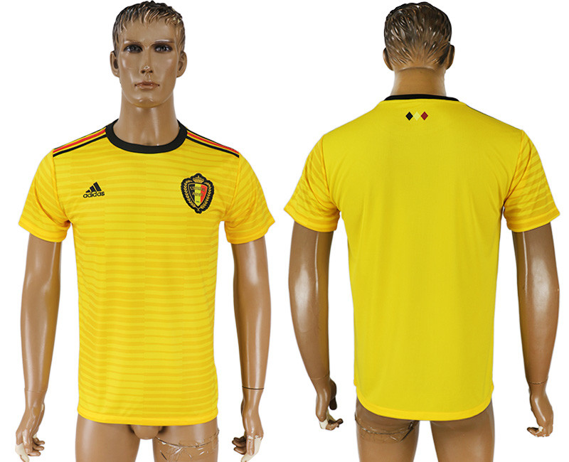 Belgium Away 2018 FIFA World Cup Thailand Soccer Jersey