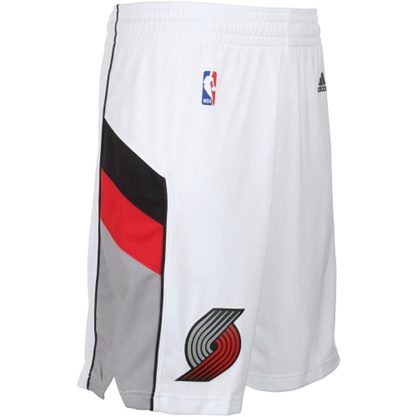 NBA Portland Trail Blazers Swingman White Shorts