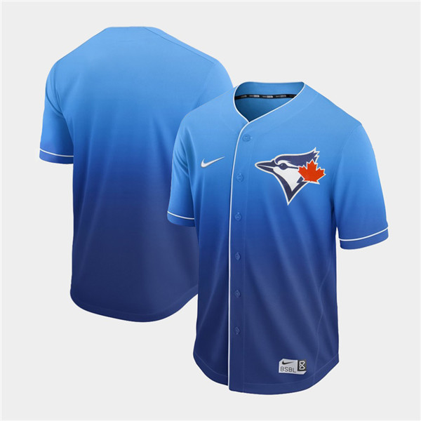 Blue Jays Blank Royal Drift Fashion Jersey