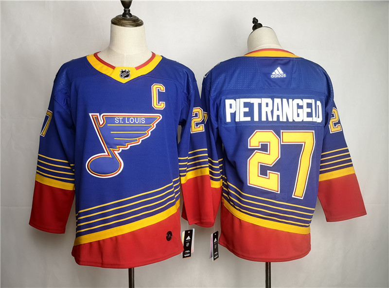 Blues 27 Alex Pietrangelo Blue  Jersey