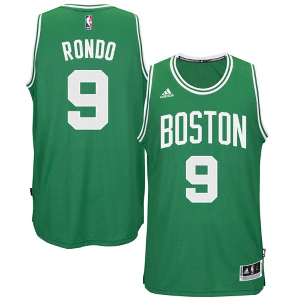 Boston Celtics 9 Rajon Rondo 2014 15 New Swingman Road Green Jersey