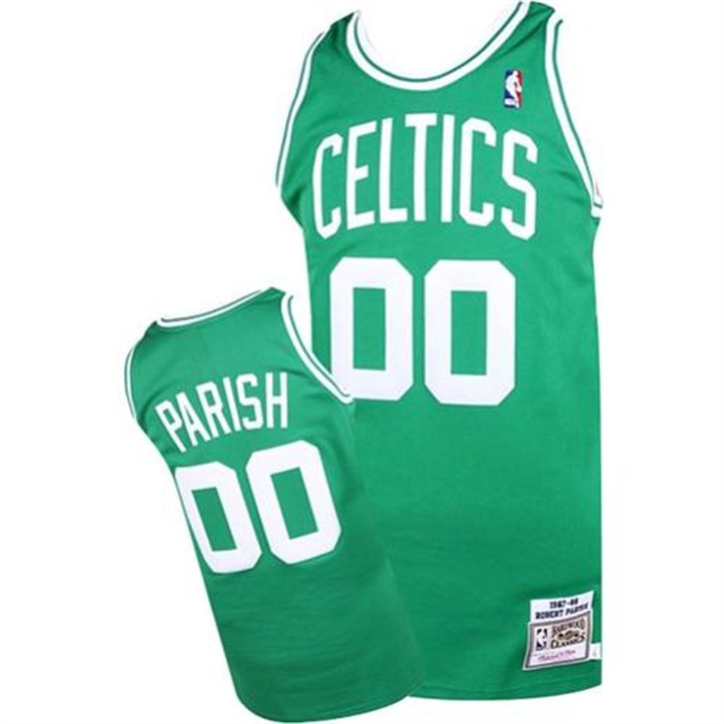 Mitchell & Ness Boston Celtics Robert Parish 1987 1988 Authentic Road Jersey