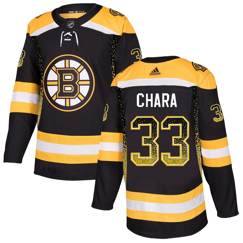 Bruins 33 Zdeno Chara Black Drift Fashion  Jersey