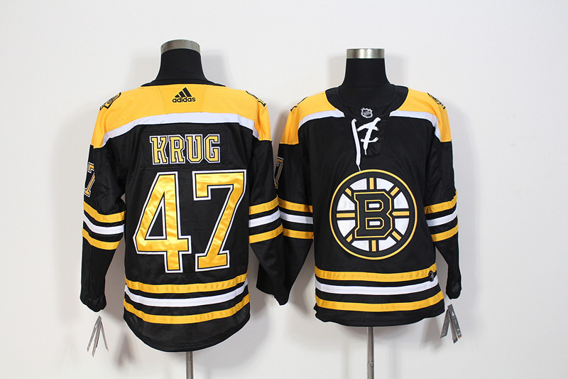 Bruins 41 Torey Krug Black  Jersey