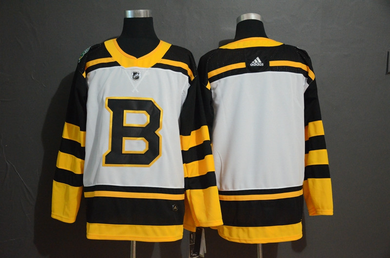 Bruins White 2019 Winter Classic  Jersey