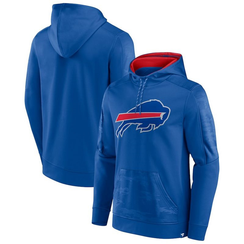 Buffalo Bills Fanatics Branded On The Ball Pullover Hoodie Royal