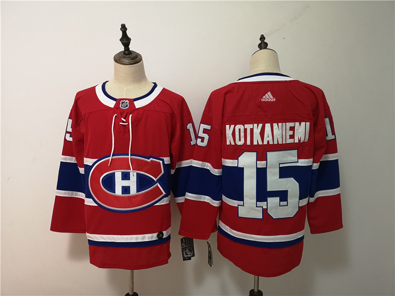 Canadiens 15 Jesperi Kotkaniemi Red Adidas Jersey