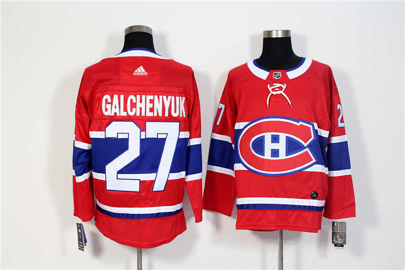 Canadiens 27 Alex Galchenyuk Red  Jersey