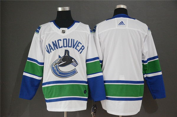 Canucks Blank White  Jersey