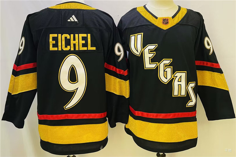 Capitals 9 Jack Eichel Black Special Edition Adidas Jersey