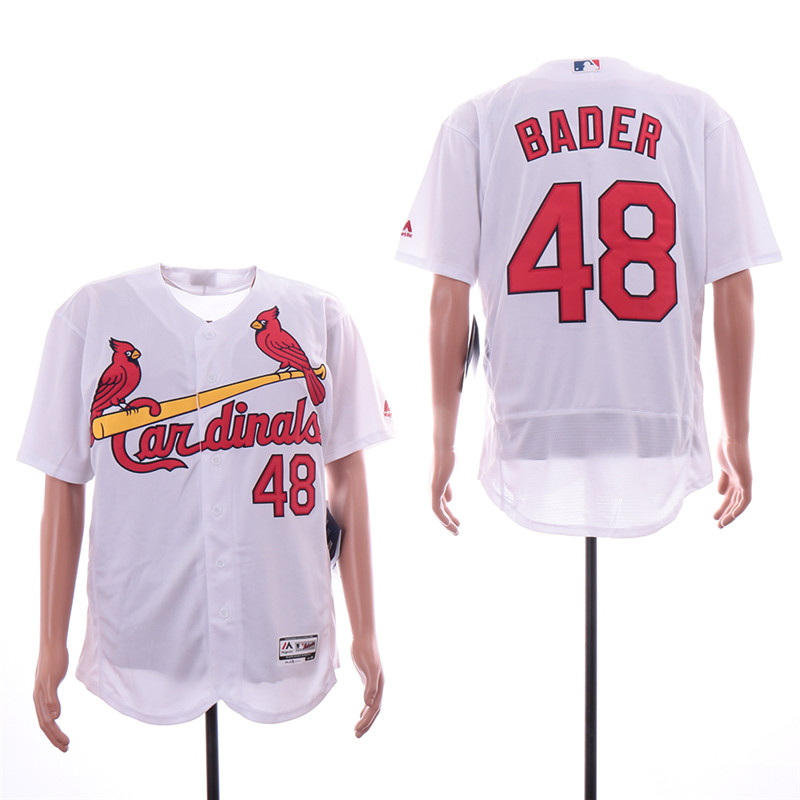 Cardinals 48 Harrison Bader White Flexbase Jersey