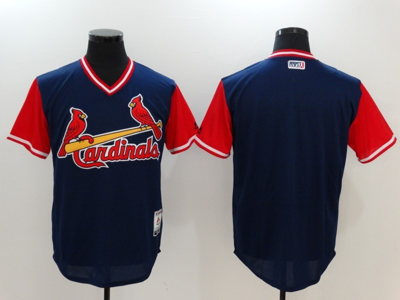 Cardinals Majestic Navy 2017 Players Weekend Team Jersey