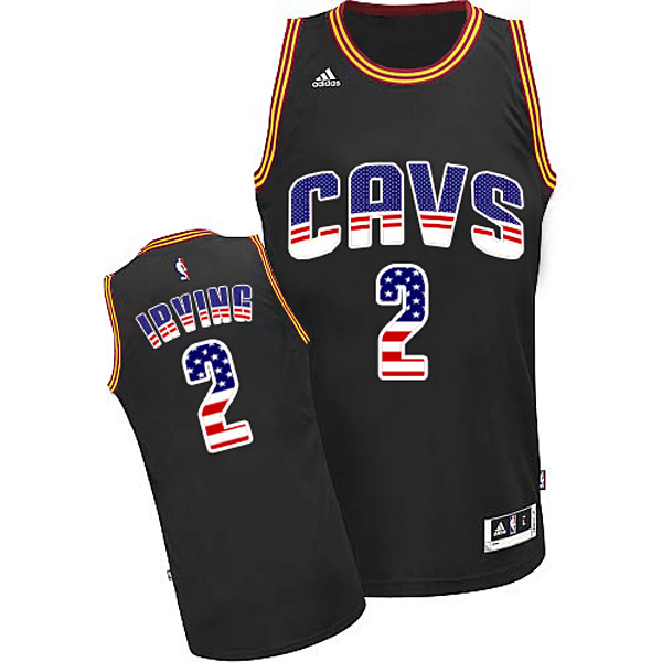 Cleveland Cavaliers #2 Kyrie Irving 2015 American flag Special Editon Jersey