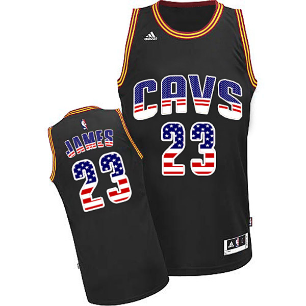 Cleveland Cavaliers #23 Lebron James 2015 American flag Special Editon Jersey
