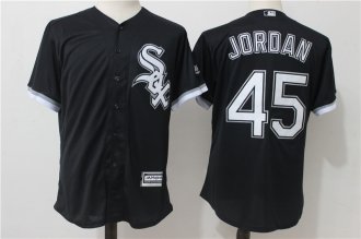 Chicago White Sox 45 Michael Jordan Jersey Black