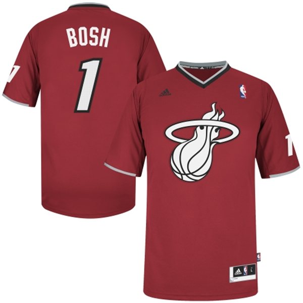NBA Miami Heat #1 Chris Bosh 2013 Christmas Day Jersey