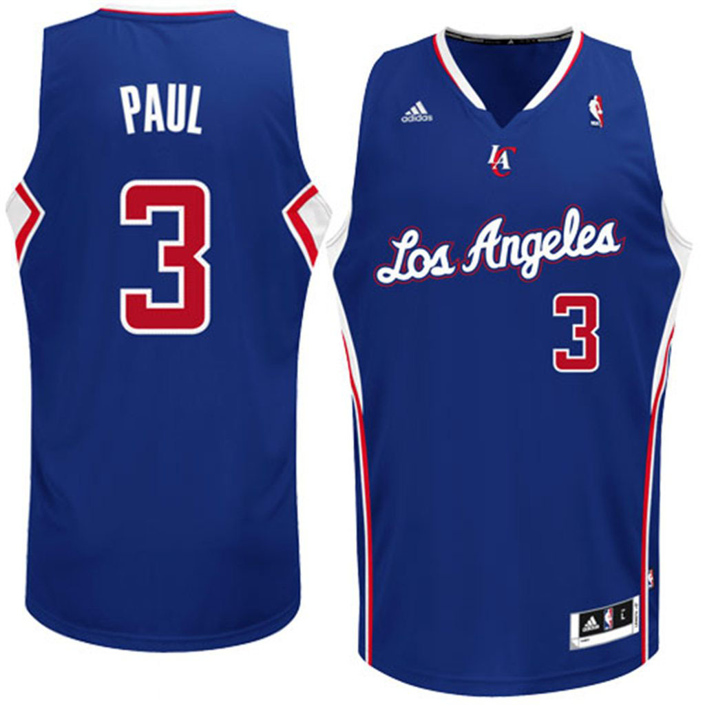 Chris Paul Los Angeles Clippers 3 Revolution 30 Swingman Blue Jersey