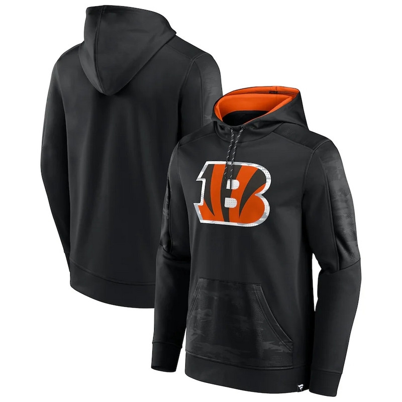 Cincinnati Bengals Fanatics Branded On The Ball Pullover Hoodie Black