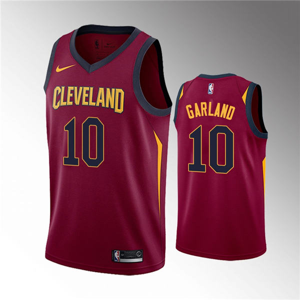 Cleveland Cavaliers #10 Darius Garland 2019 20 Icon Rookie Maroon Jersey