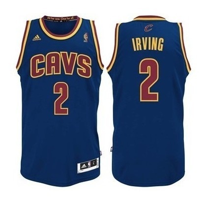 Cleveland Cavaliers 2 Kyrie Irving CavFanatic Revolution 30 Swingman Blue Jersey